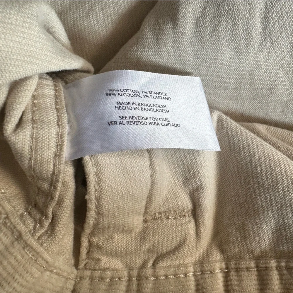 Gap Women’s Corduroy Jean Jacket | Color Oyster Gray | Size XXL | NWT